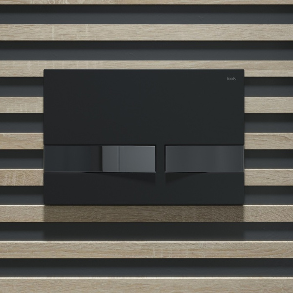 Клавиша смыва IDDIS чёрная Unifix 006 (UNI06BCi77)